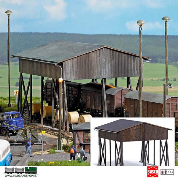 Busch 1559 overlaadstation H0 Veldbaanshop.nl