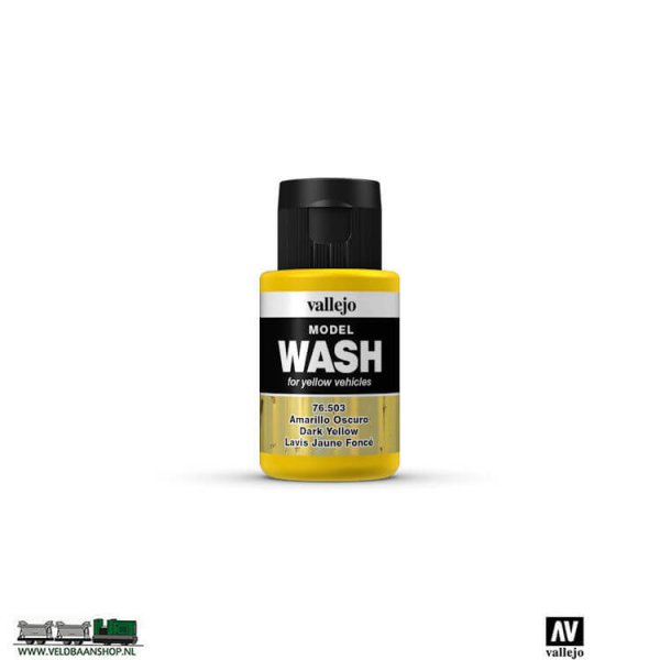 Vallejo 76503 Model Wash Dark Yellow 35ml potje