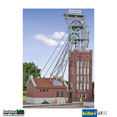 Kibri 39848 - Maquette De Bâtiment Portable, Construction Modèle Pour Passionnés De Miniatures Et De Diaramas, Détails Précis