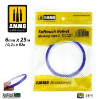 Ammo MIG 8241 velvet masking tape no:2 6mm x 25mtr