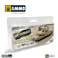 AMMO MIG 7304 dio drybrush set sand colors