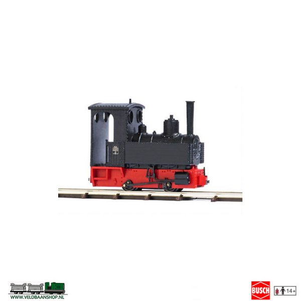 Busch 12140 veldspoor Stoomlocomotief Decauville H0f Veldbaanshop.nl