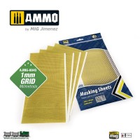 Ammo MIG 8045 masking sheet 5 pcs 290x145mm