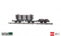 Busch 12240 veldspoor Railbouwwagens H0f