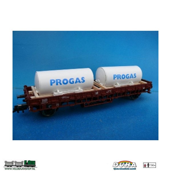 DUHA11456 Kessel "Progas" 120x29x21 mm H0 Veldbaanshop.nl