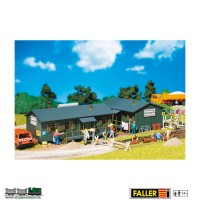 Faller 130947 barak voor industrie of bouwplaats H0