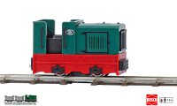 Busch 12115 veldspoor Diesellocomotief Gmeinder groen H0f