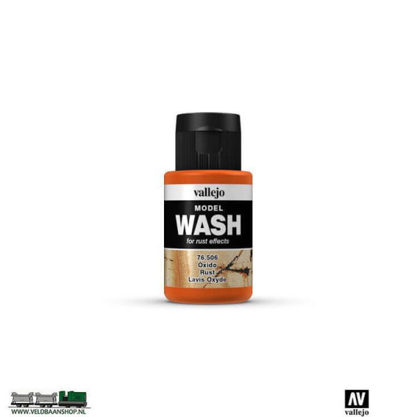 Vallejo 76506 Model Wash Rust 35ml potje