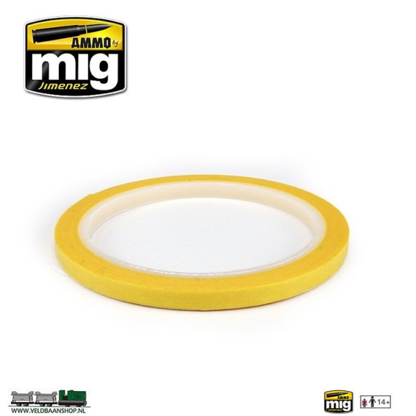 Ammo MIG 8039 masking tape no:2 6mm x 25mtr.