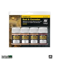 Vallejo 73194 Pigment Rust and Corrosion set van 4