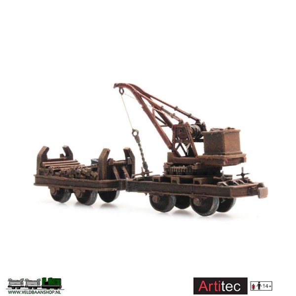 Artitec 387.393 Lorrie met kraan dummy gereed model