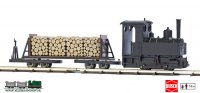 Busch 12011 veldspoor startset met Stoomlocomotief H0f