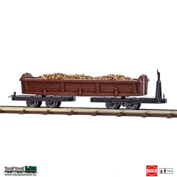 Busch 12248 goederenwagon met aardappelen H0f