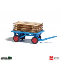 Busch 1633 handwagen met houten planken