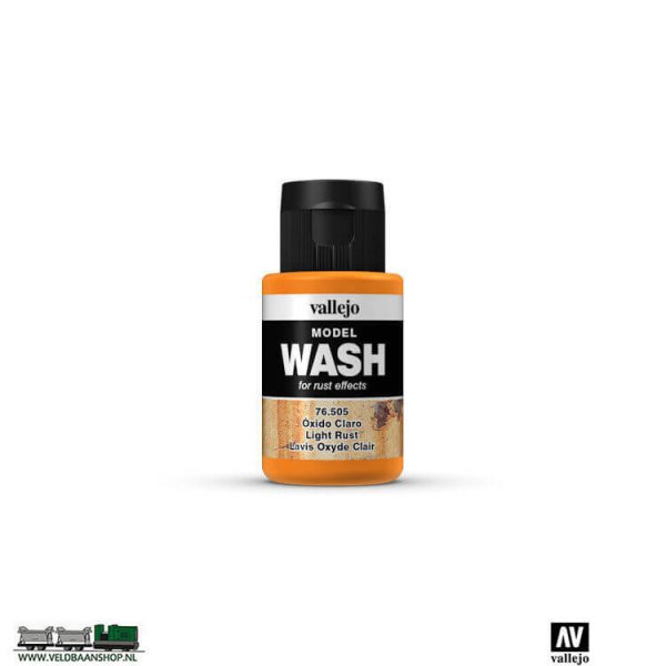 Vallejo 76505 Model Wash Light Rust 35ml potje.