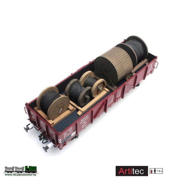 Artitec 487.801.71 Lading Kabelrollen H0 Veldbaanshop.nl