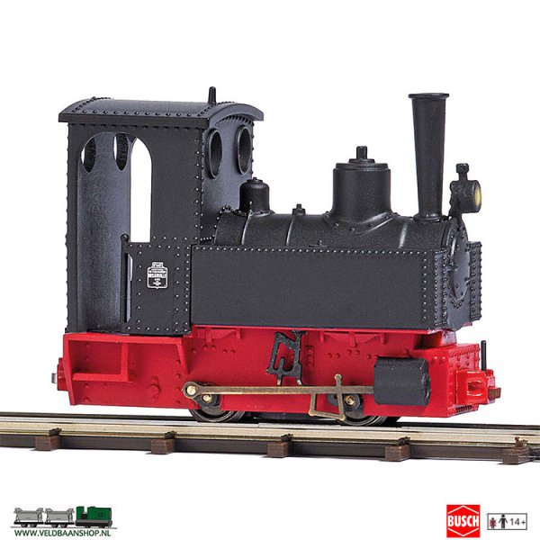 Busch 12142 veldspoor Stoomlocomotief Decauville Type 3 H0f 