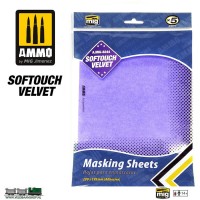 Ammo MIG 8244 velvet masking sheet 5 pcs 280x195mm