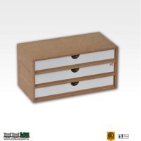 Hobbyzone OM02a Drawers Lades Module x3 bouwpakket