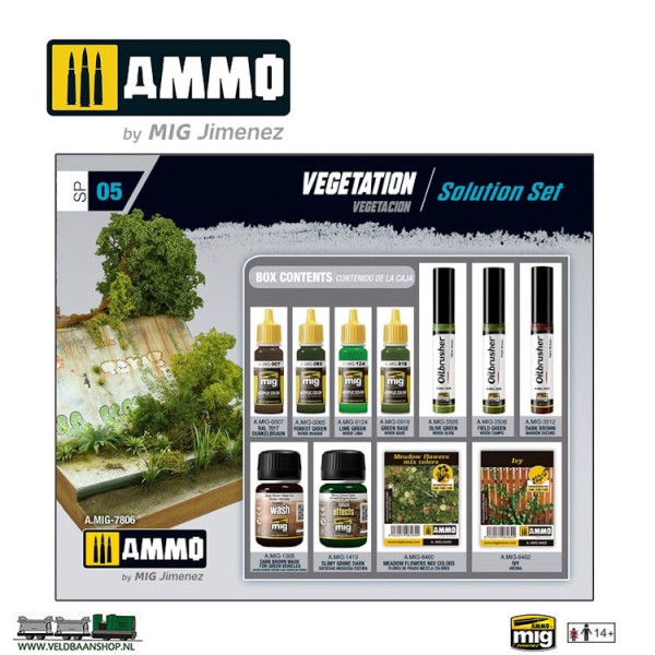 Ammo MIG 7806 super pack vegetation effects