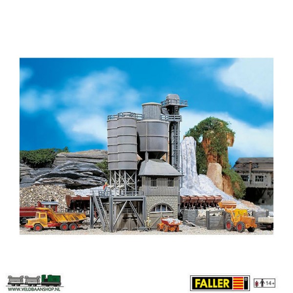 Faller 130951 oude betonfabriek H0 Veldbaanshop.nl