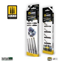 AMMO MIG 7607 dio drybrush set