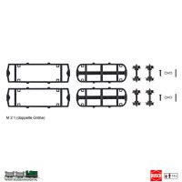 Busch 12295 veldspoor Wagenset ombouw h0f