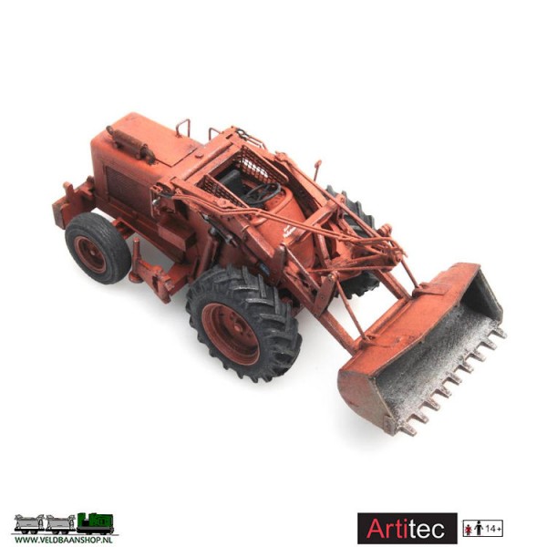 Artitec 387.379 Bischoff Polytrac met shovel H0