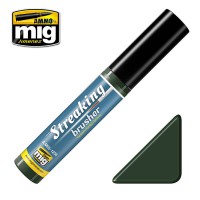MIG 1256 Streaking Brusher Green Grey Grime