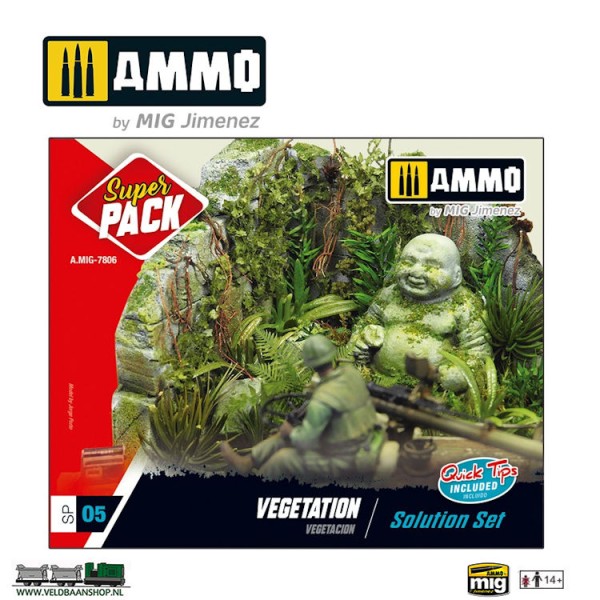 Ammo MIG 7806 super pack vegetation effects