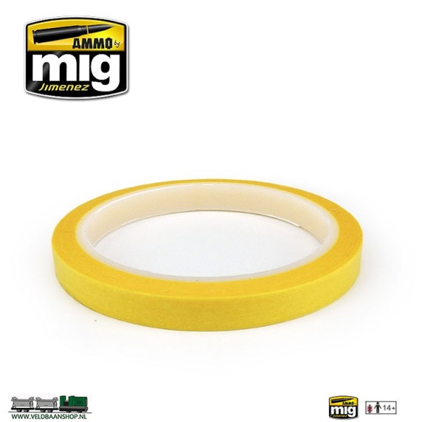 Ammo MIG 8040 masking tape no:3 10mm x 25mtr