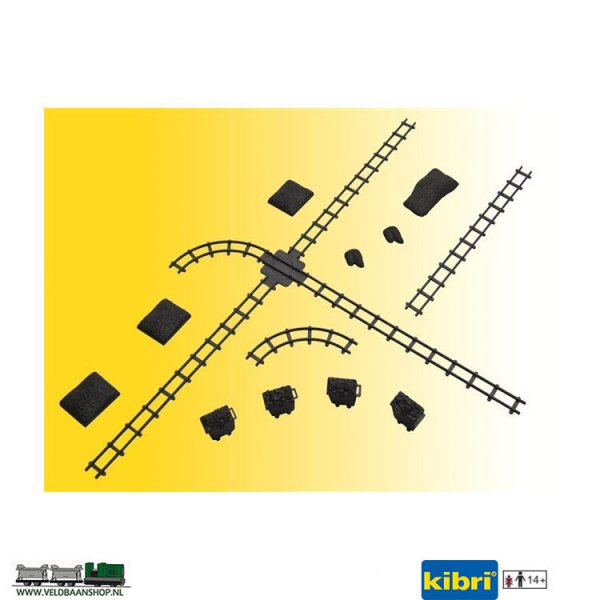 Kibri 39853 Dummy set rails en wissel H0f