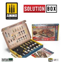 Voorvertoning: Ammo MIG 7719 Solution Box 12 Realistic Rust effects Voorvertoning: Ammo MIG 7719 Solution Box 12 Realistic Rust effects