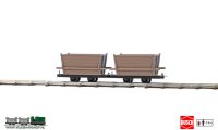 Busch 12201 veldspoor Bakwagens 2 stuks turf H0f