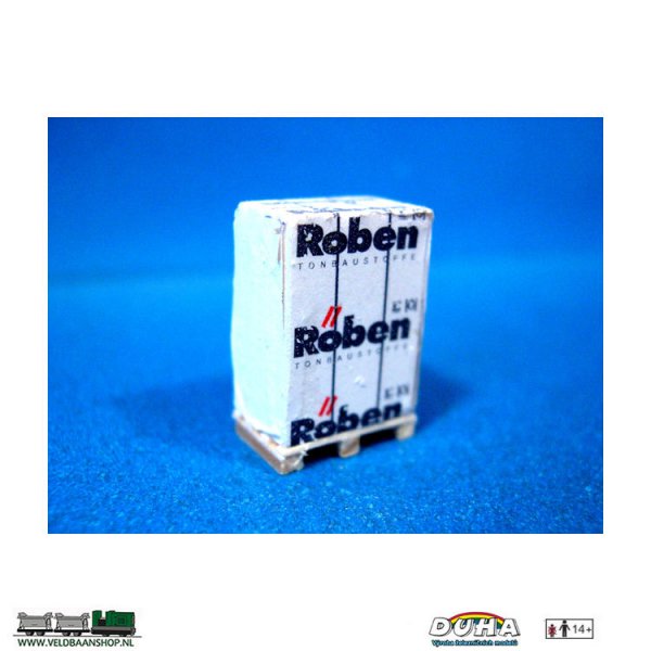 DUHA 11384 Palette mit Baumaterial &quot;Roben&quot;, gross