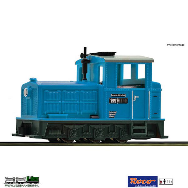 Roco 33204 Schmalspurdiesellokomotive BR 199 DR H0e